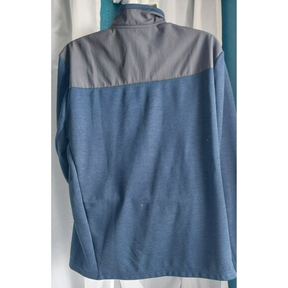 Mens' Orvis Bonded Mesh Full Zip Jacket - Gray & Blue XL - Picture 5 of 7